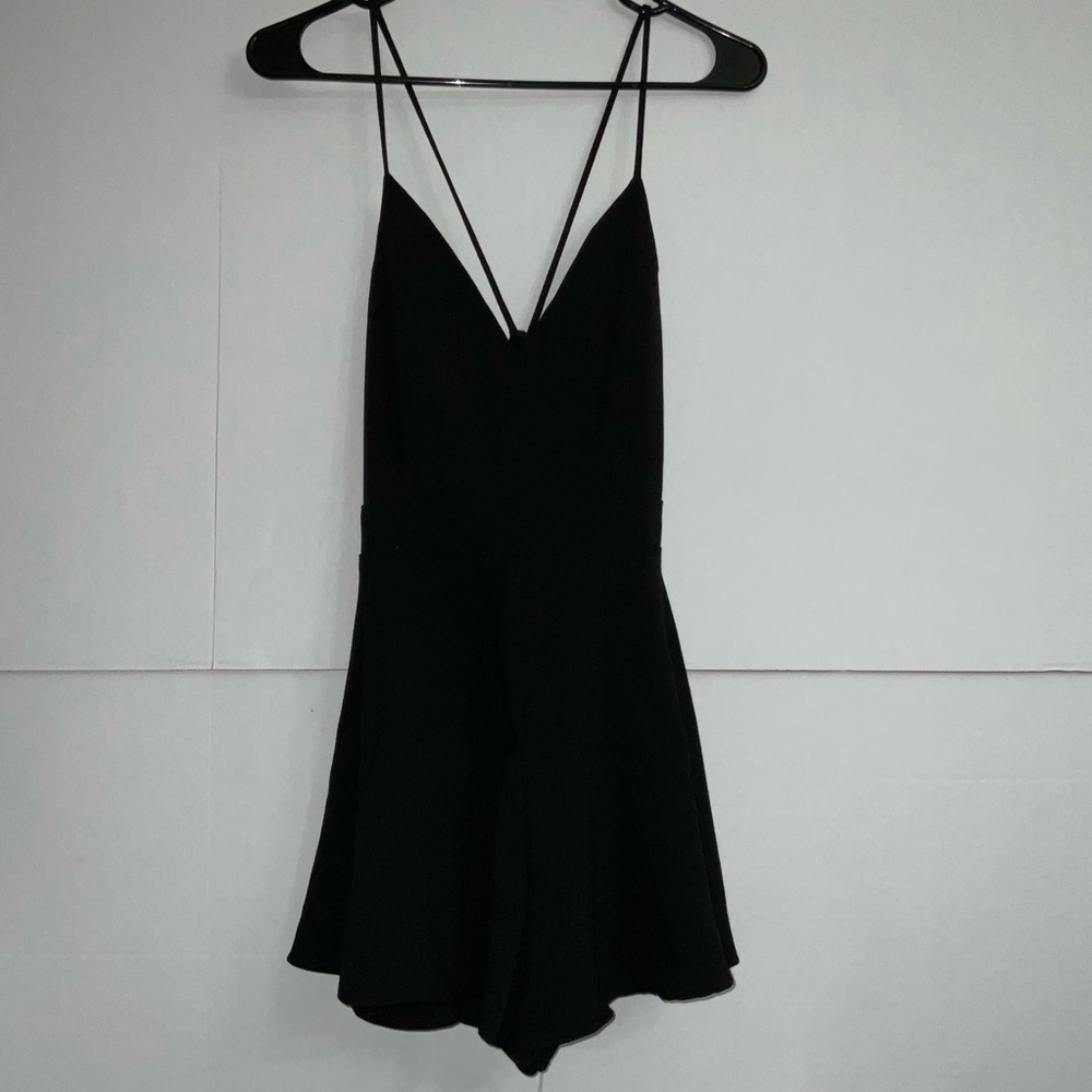 Black size small romper